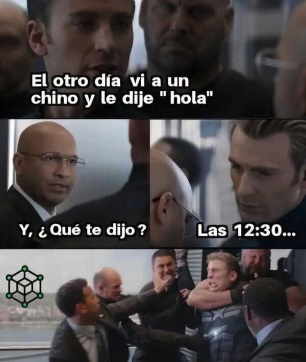 hola,hora,chino,Capitán América