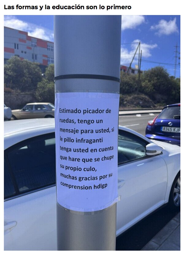 cartel,farola,educación