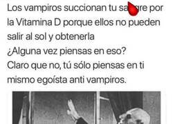 Enlace a Nadie piensa en los vampiros