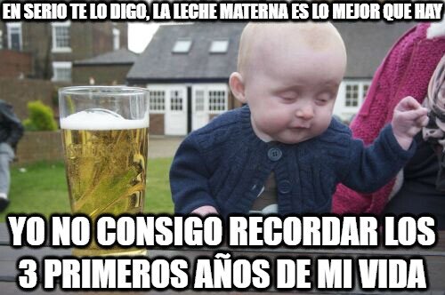 bebé borracho,leche,madre,bebida