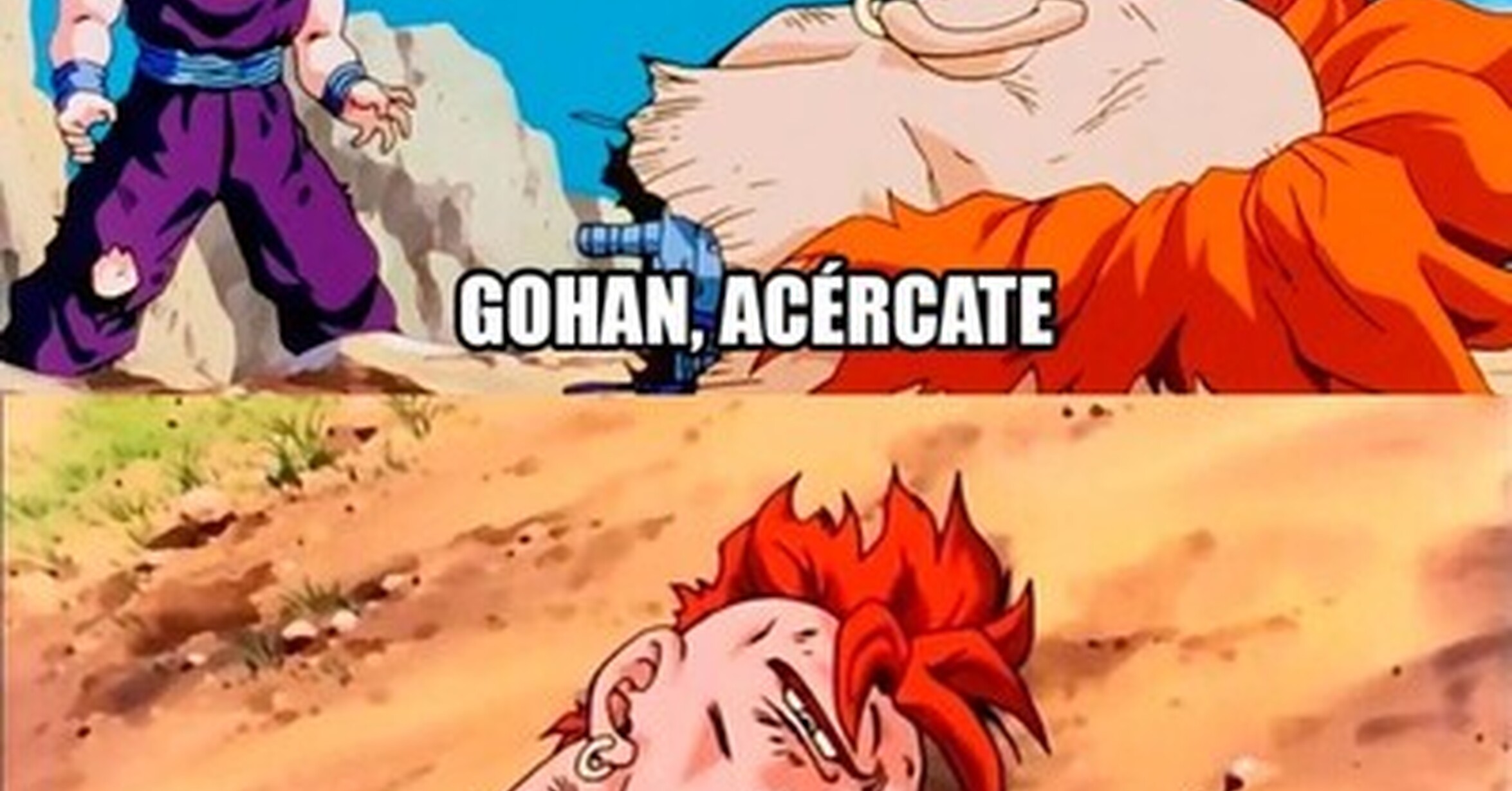 Gohan, acércate