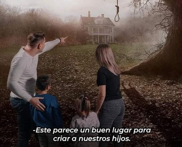 Meme_otros - Padres en las películas de terror