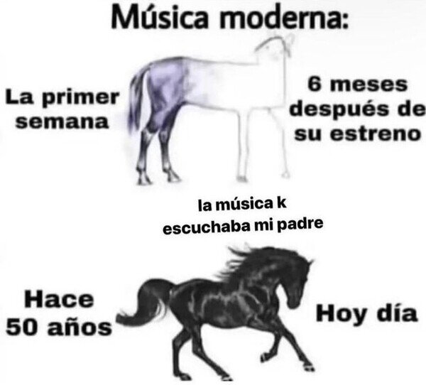 Meme_otros - La música de antes no pasa de moda
