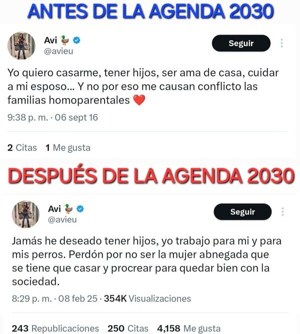 Otros - Lo que puede cambiar alguien en 10 años