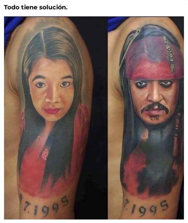Meme_otros - Jack Sparrow es su nueva novia