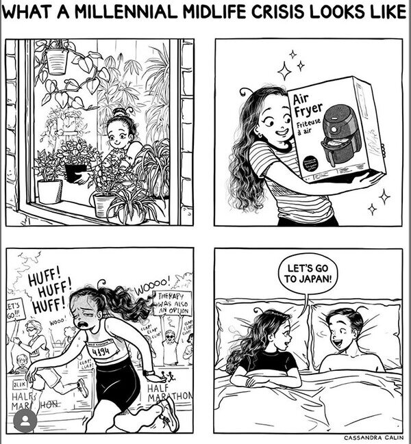 Meme_otros - Así pasa un millenial la crisis de mediana edad