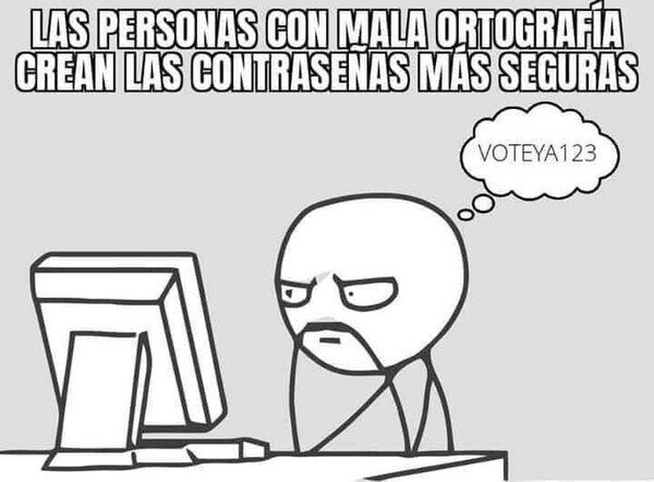Meme_otros - La clave de una contraseña segura