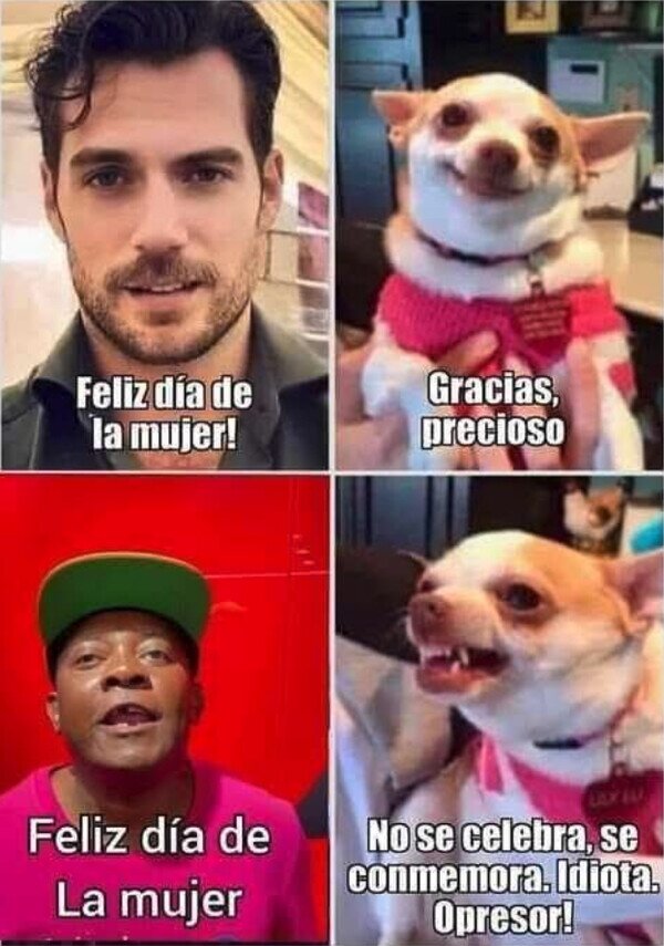 Meme_otros - Depende de quién felicite