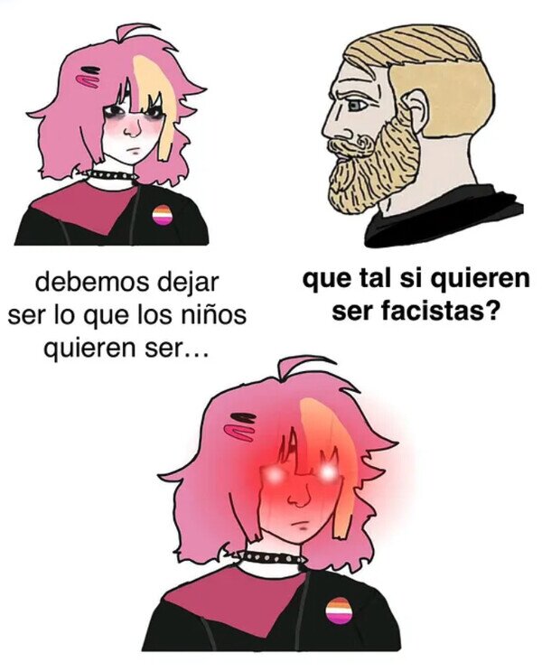 Meme_otros - Dejemos que los niños quieran ser lo que digan algunos