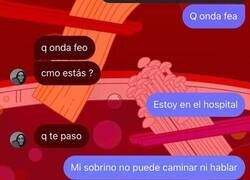 Enlace a Mi sobrino está en el hospital