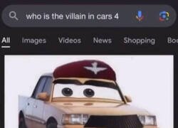 Enlace a El nuevo villano de Cars