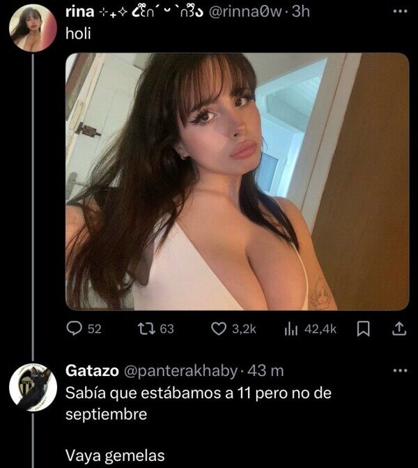 twitter,gemelas,chica,wtf