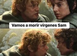 Enlace a Sam a la desesperada