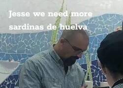 Enlace a Walter White se pasó a pescadero