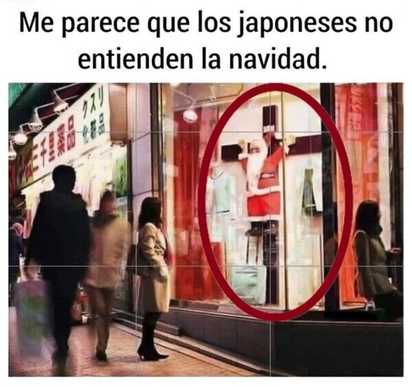 navidad,Japón,cruz,papa noel,wtf