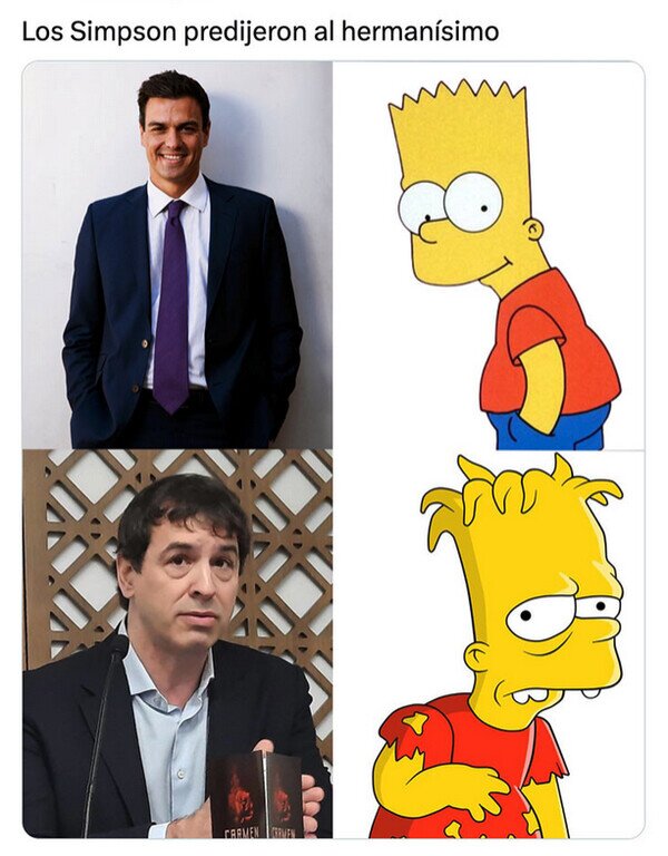 Meme_otros - Como Bart y Hugo