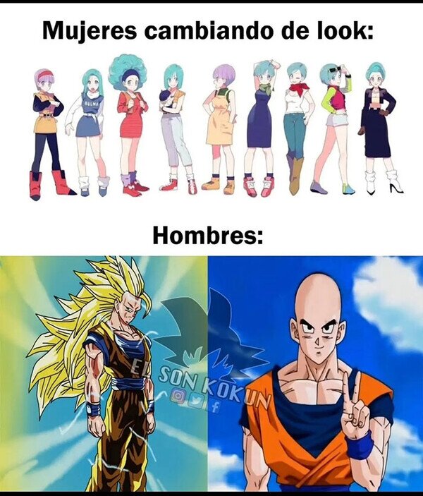 Meme_otros - Solo hay dos looks posibles