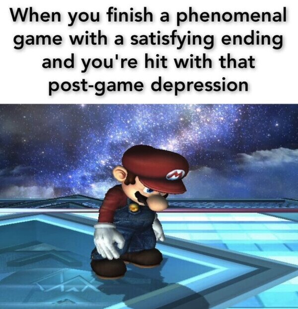 Meme_otros - Depresión post-juego