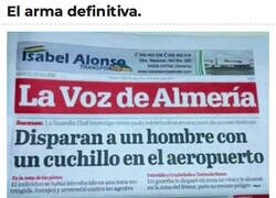 Enlace a El cuchillo que se dispara