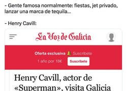 Enlace a Henry Cavill sigue siendo mi ser humano favorito