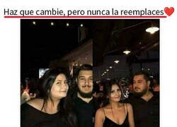 Enlace a Cuidado con hacerla cambiar demasiado