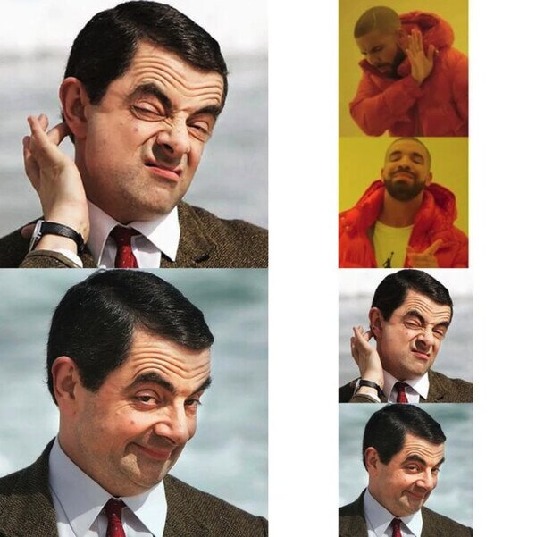 Otros - Mr. Bean prefiere su meme