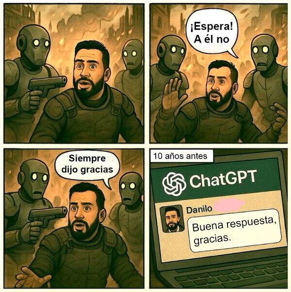 Otros - Hay que ser agradecido por lo que pueda pasar
