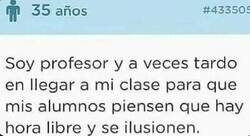 Enlace a Hay profesores malvados...