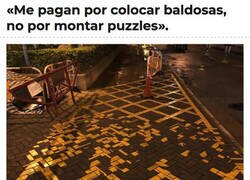 Enlace a Cuando te dan las baldosas ya pintadas