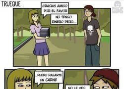 Enlace a Pagando en carne