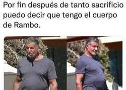 Enlace a Tengo el cuerpo de Rambo