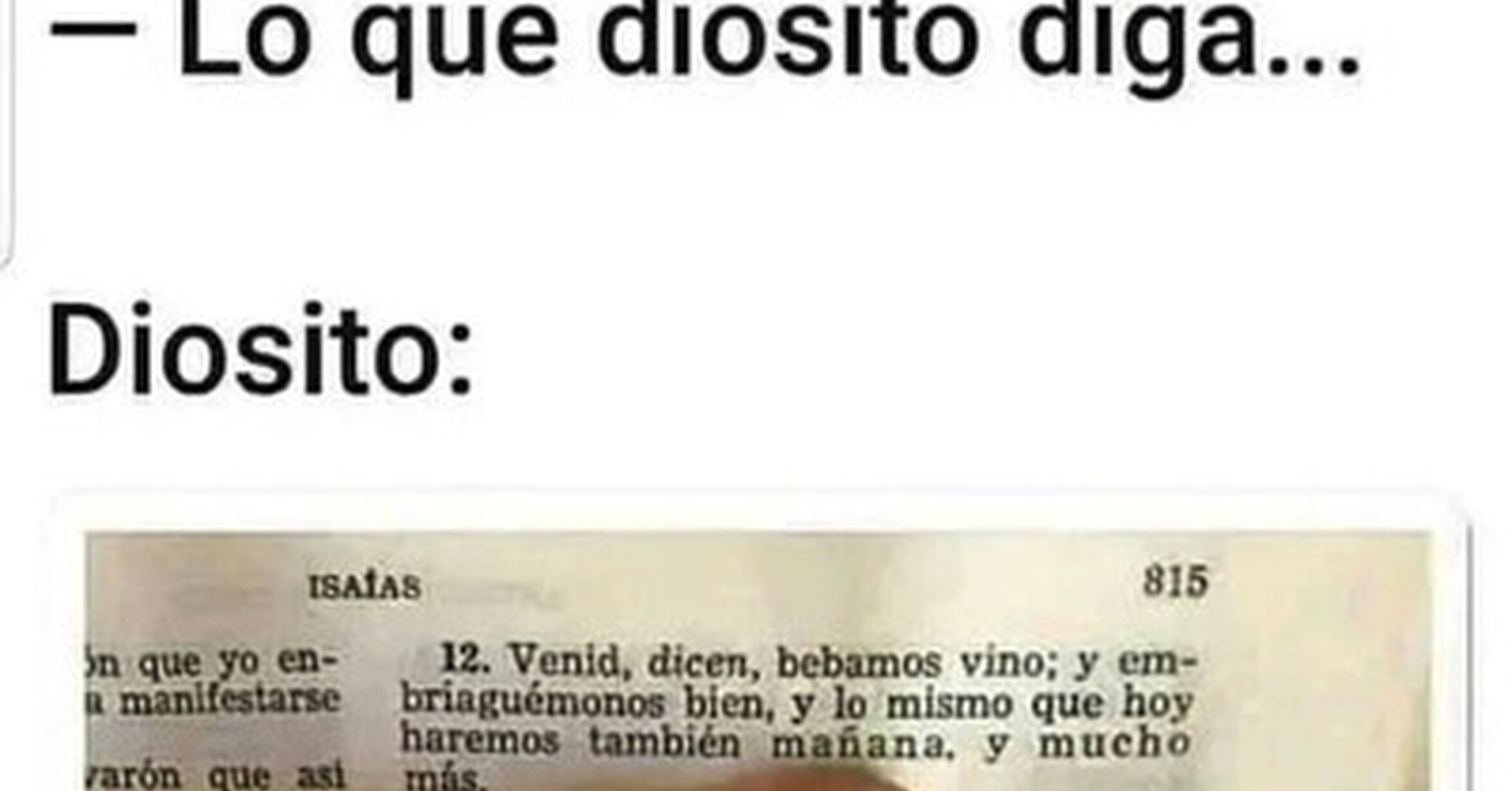 Palabra del de arriba