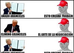 Enlace a Los volantazos de Trump