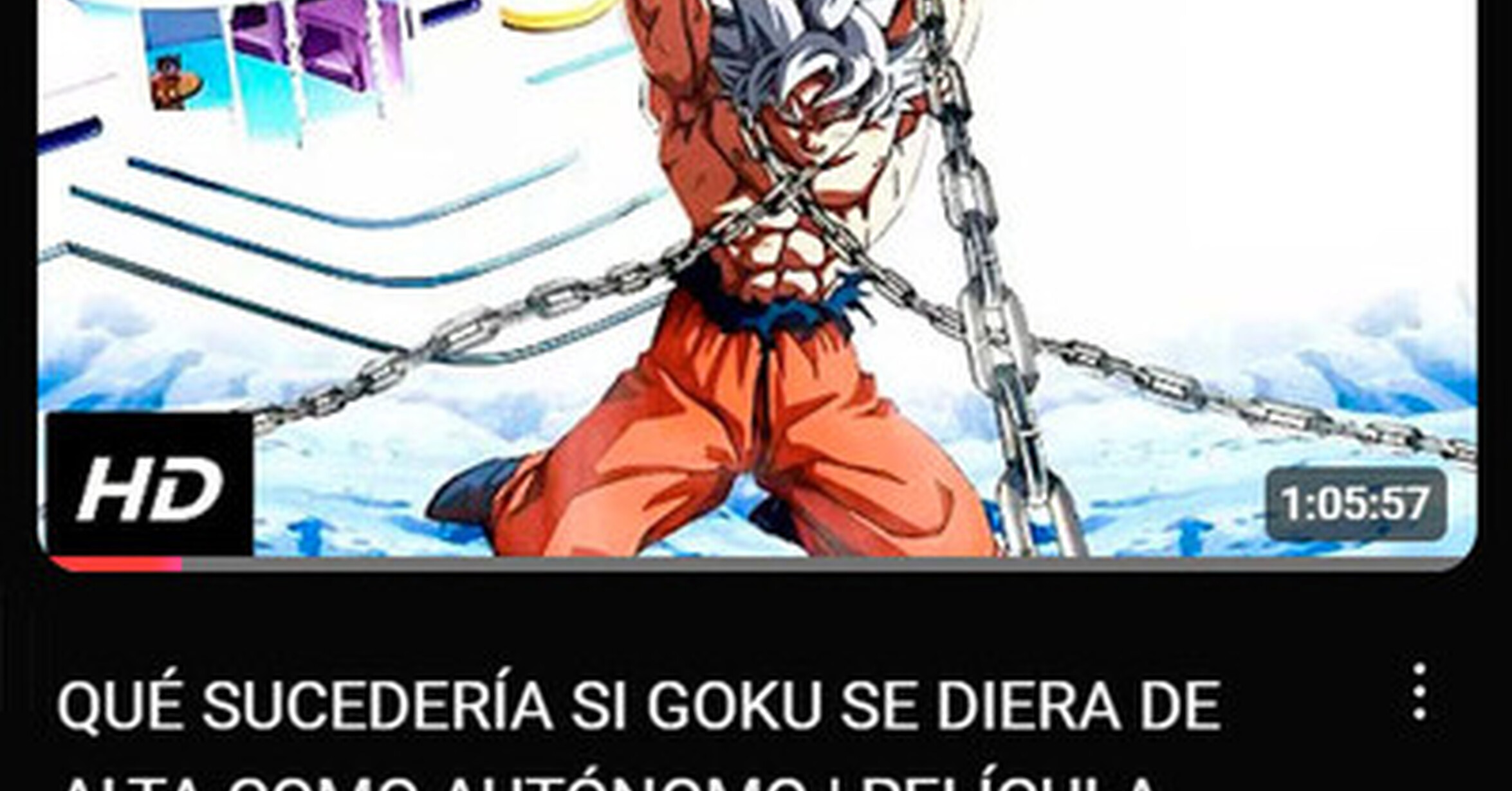 El peor momento de Goku