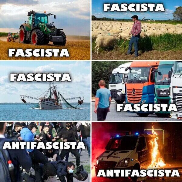 fascista,antifascista,ironía