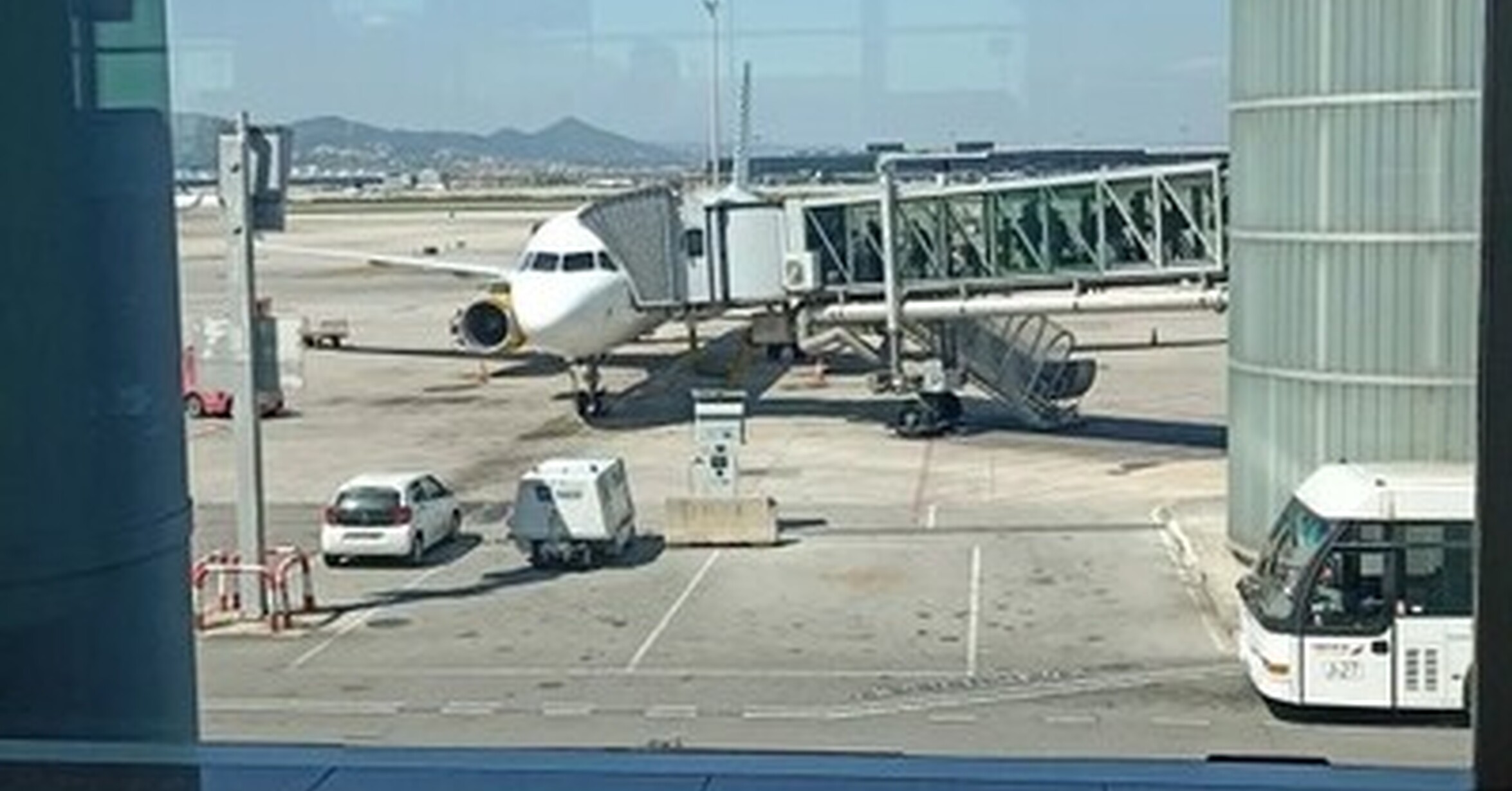 Buen dato del aeropuerto de Barcelona