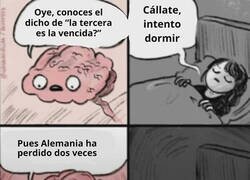 Enlace a Mi cerebro ya tiene mentalidad belica
