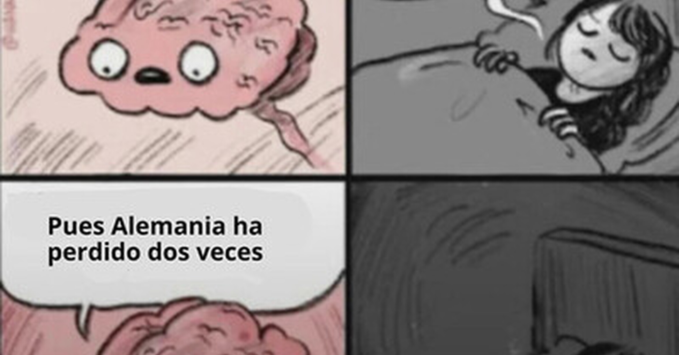 Mi cerebro ya tiene mentalidad belica