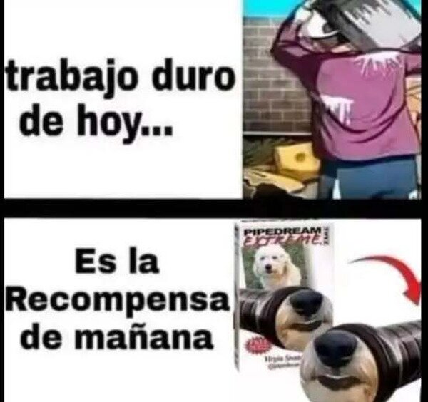Meme_otros - La recompensa del mañana