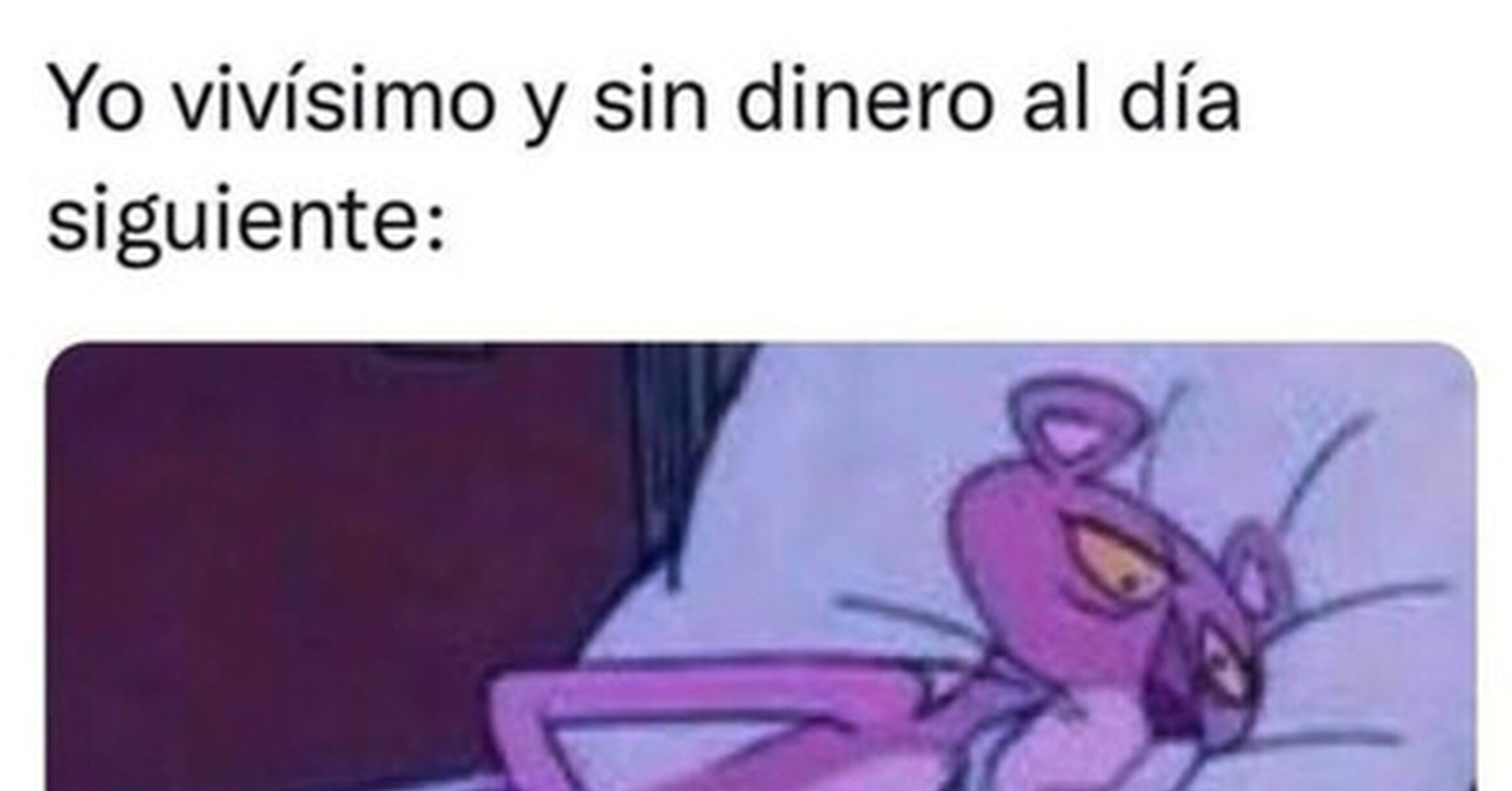 El que no piensa en el día siguiente