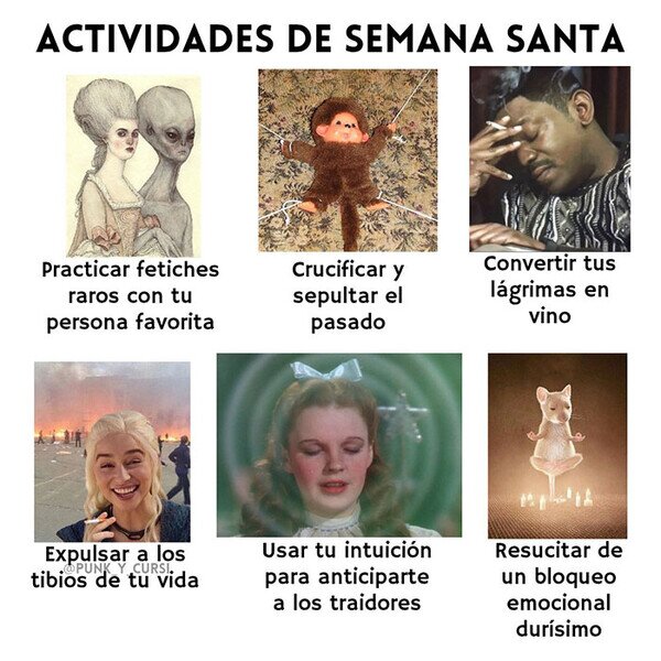 Meme_otros - ¿Qué hacer esta Semana Santa?