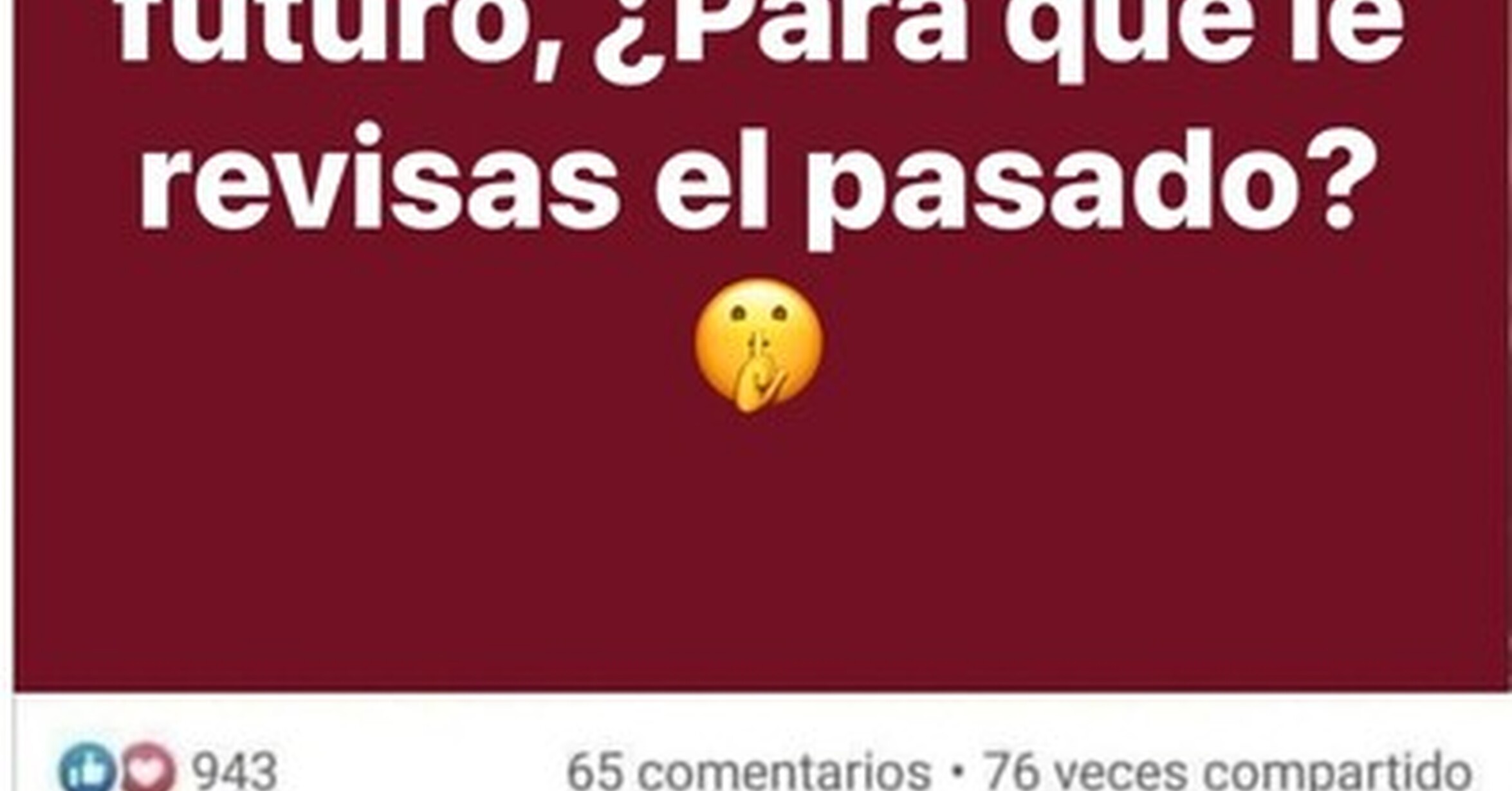 Por pura estadística