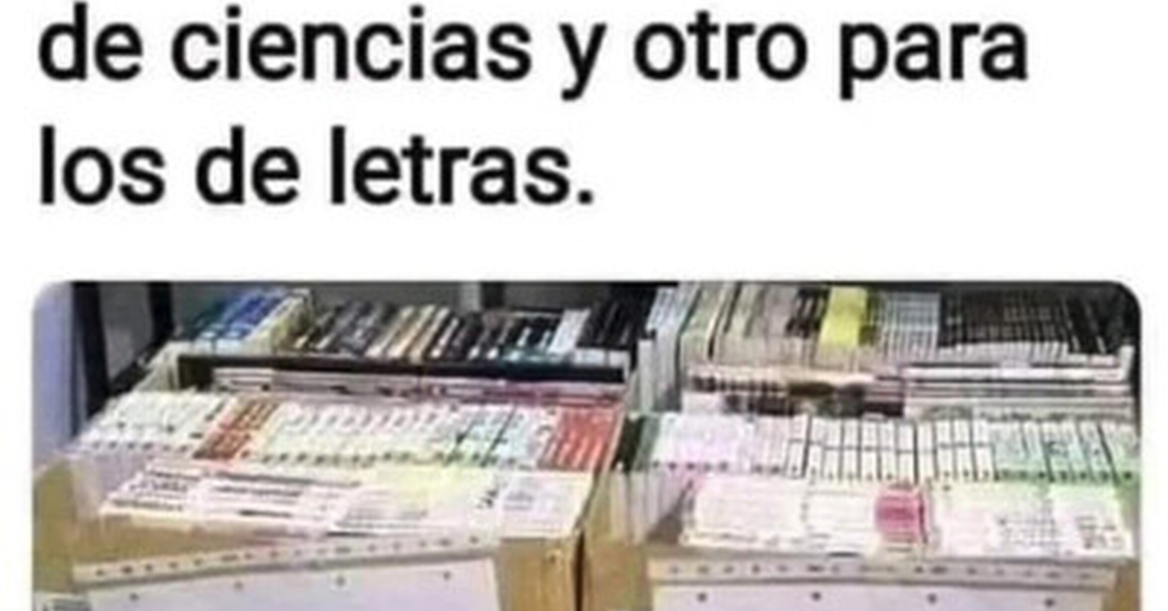 Soy de letras y lo agradezco
