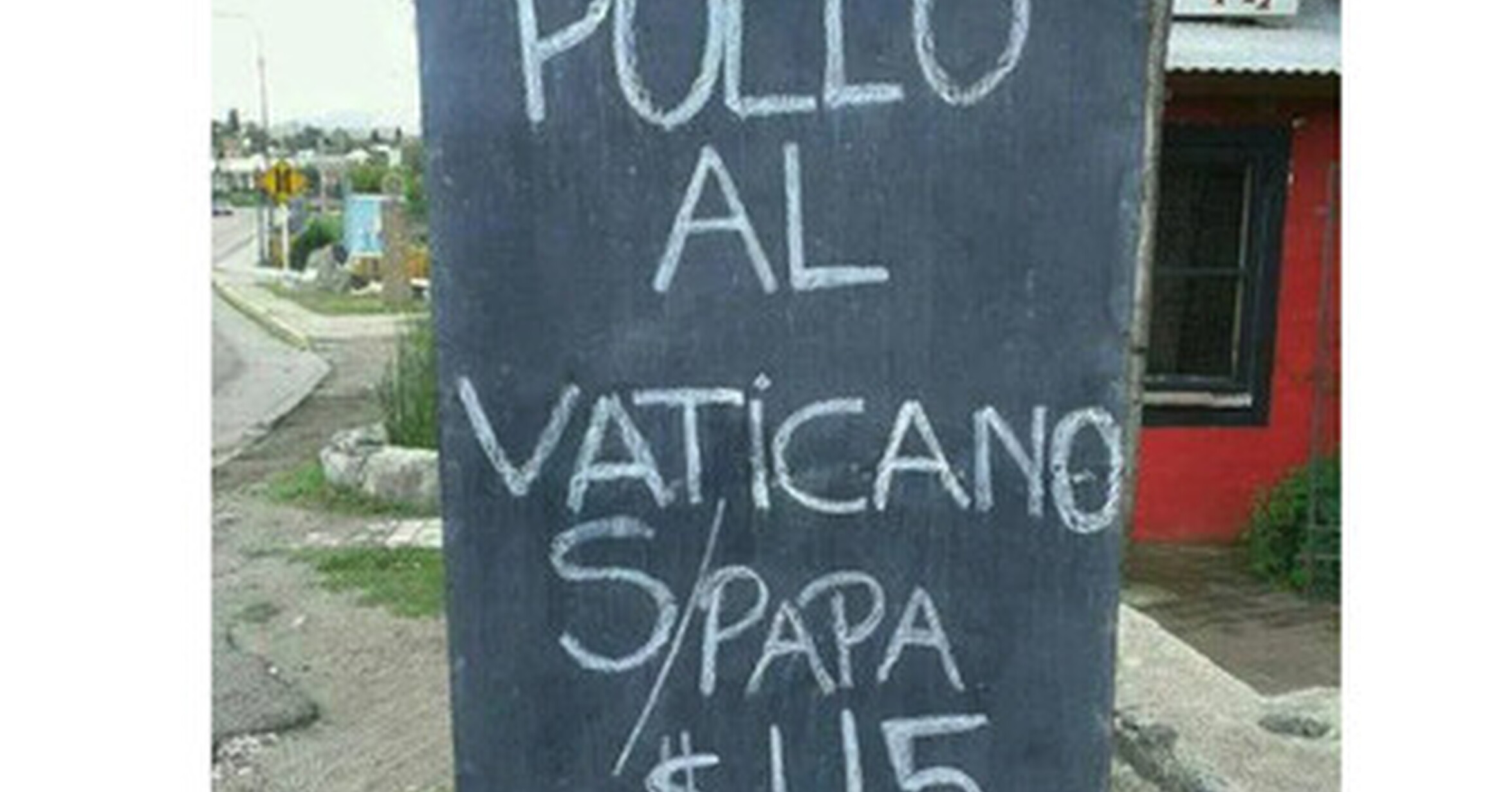 Pollo al Vaticano