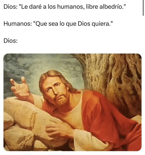 dios,querer,humanos,libre,albedrío