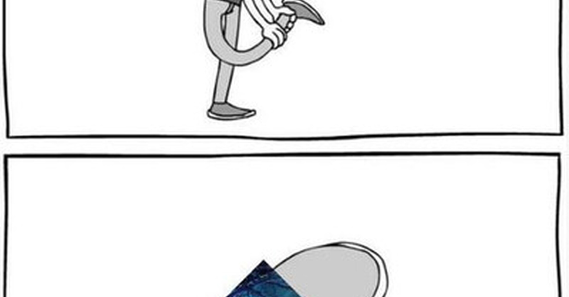 Esa mierda ni suerte te va a dar