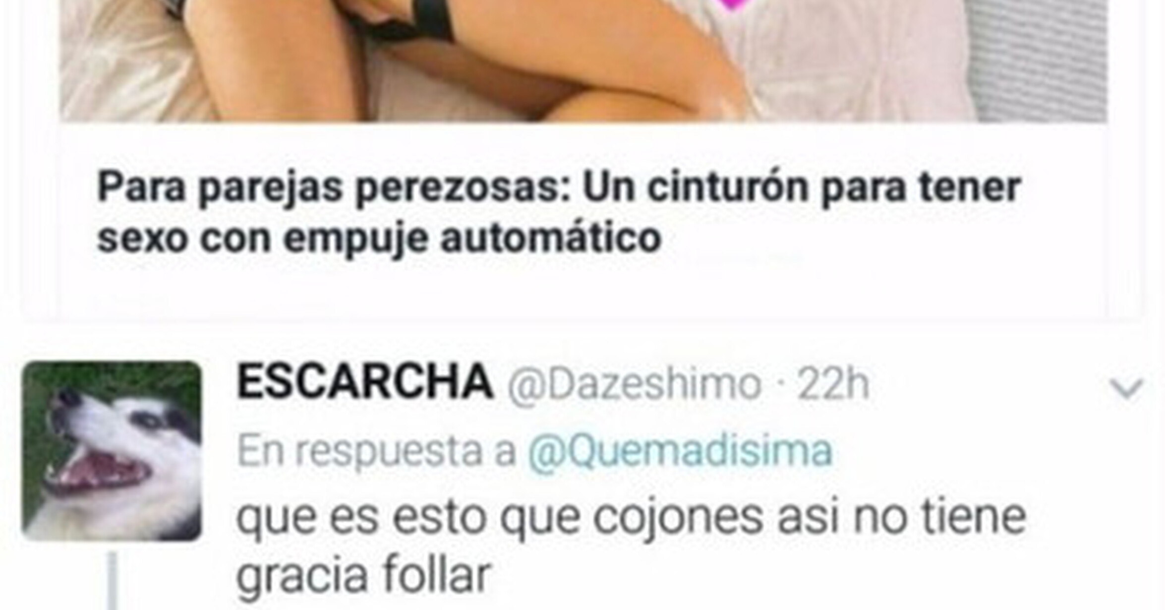 El cinturón que lo hace solo