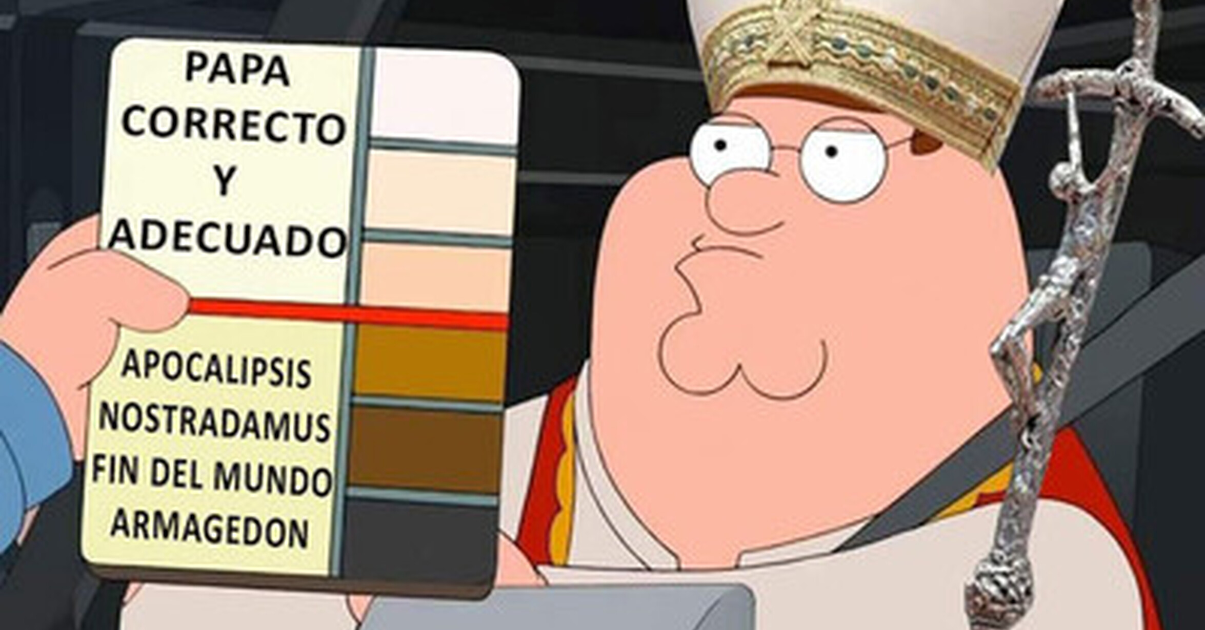 Lo del Papa está perturbando todo