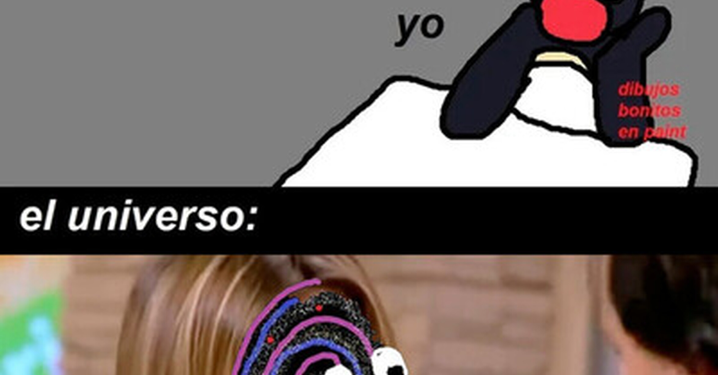El universo ni sabe que existes