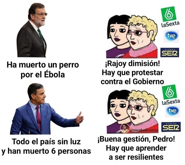 perro,Excálibur,ébola,España,apagón
